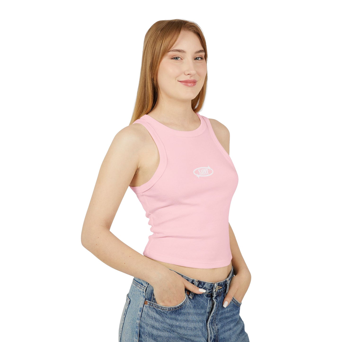 NOIRÉ - Rib Racer Tank Top