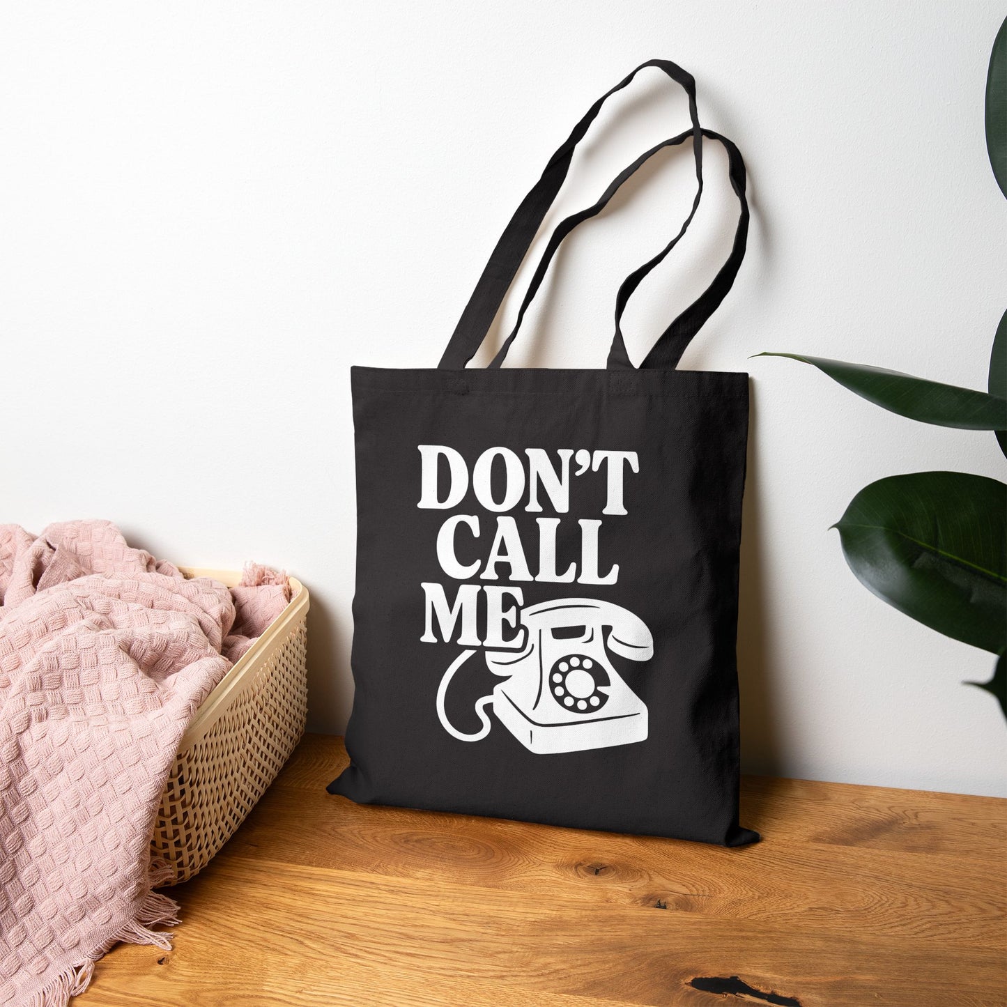 NOIRÉ - Don't Call Me Tote Bag