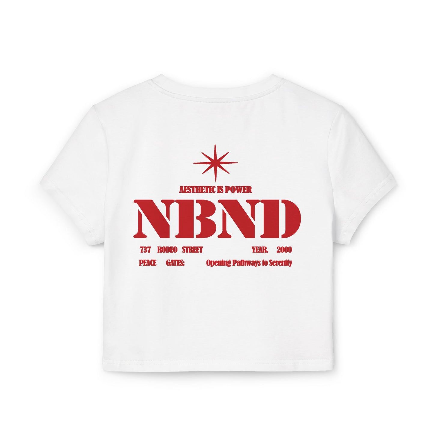 NOIRÉ - NBND Baby Tee