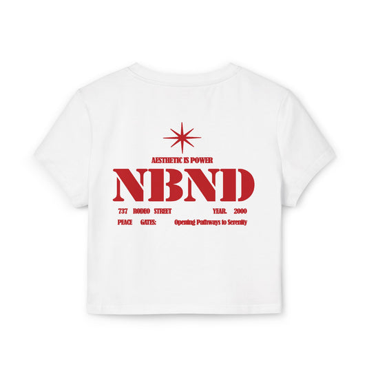 NOIRÉ - NBND Baby Tee