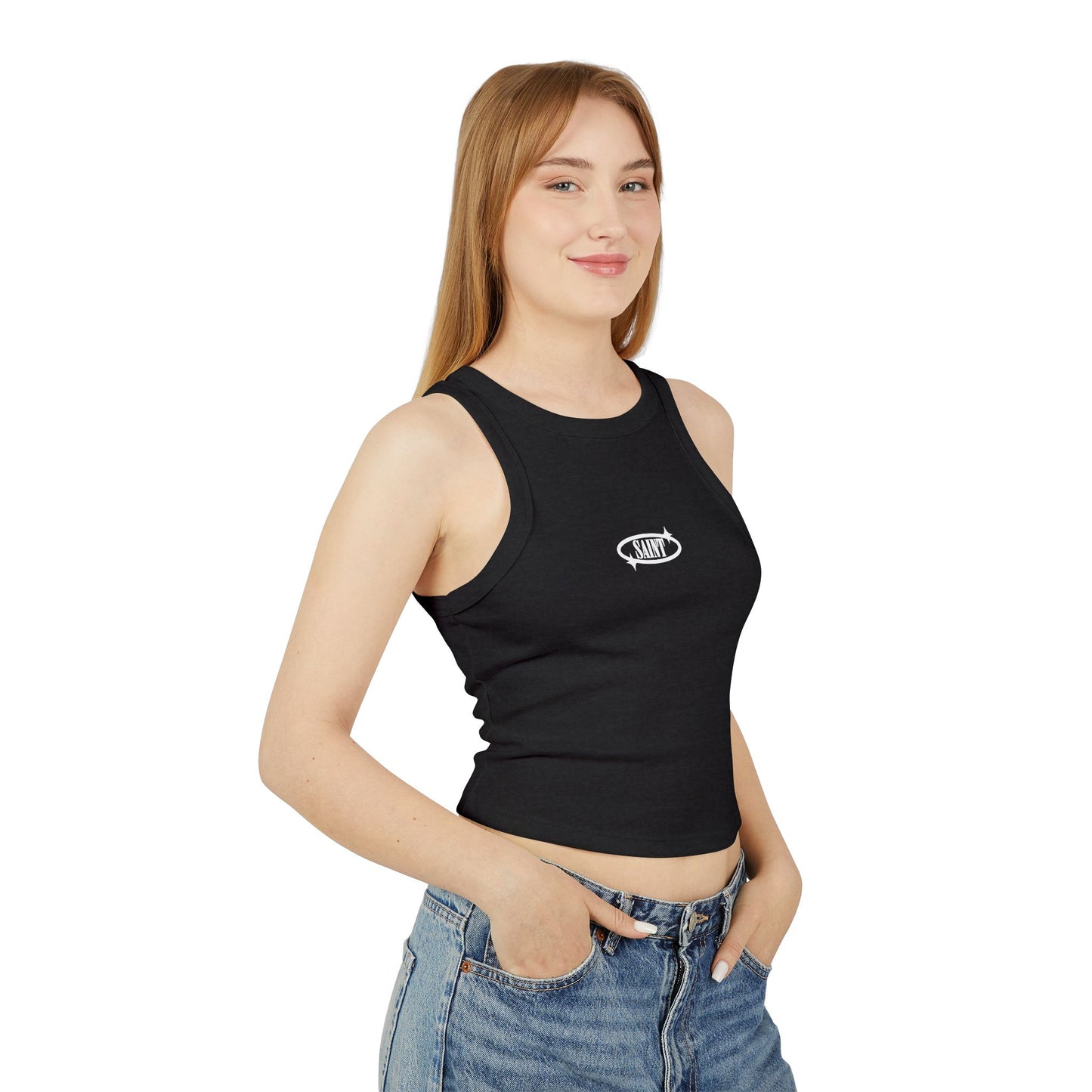 NOIRÉ - Rib Racer Tank Top
