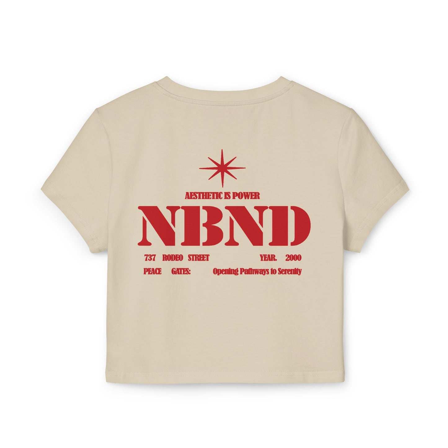 NOIRÉ - NBND Baby Tee