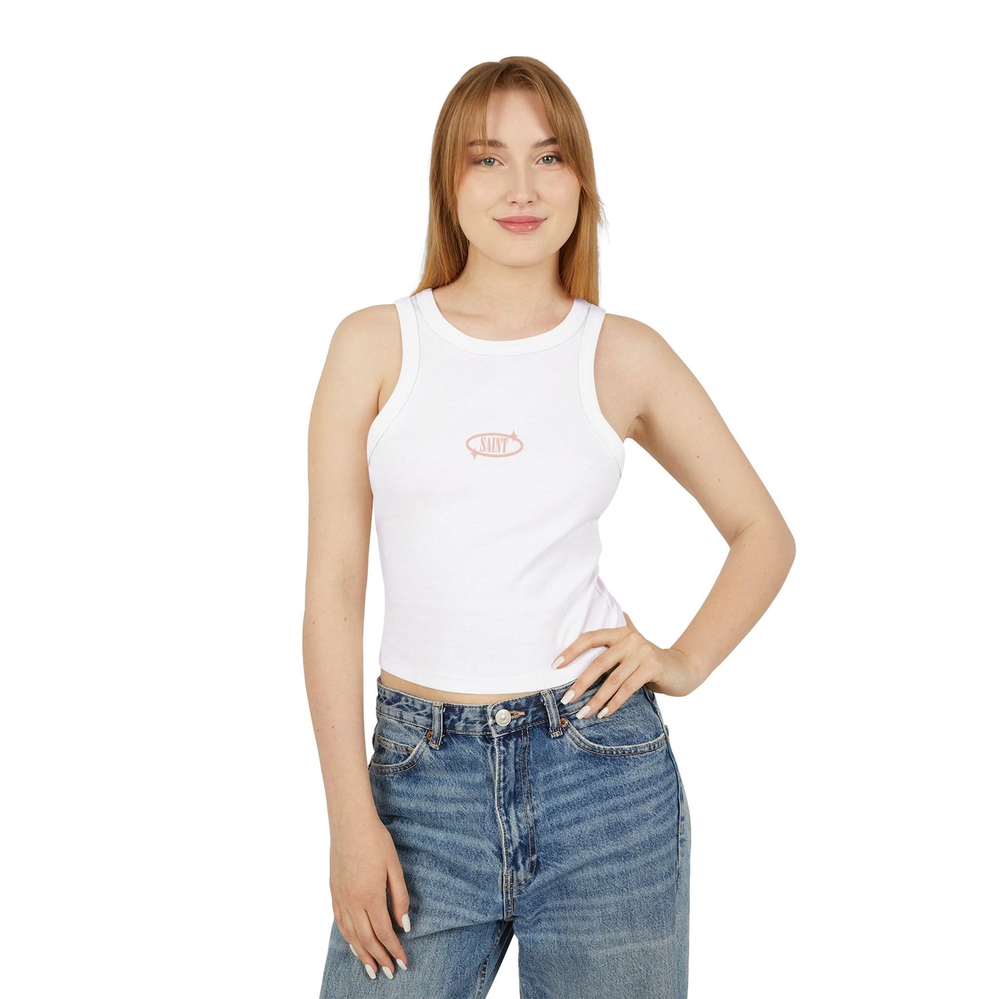 NOIRÉ - Rib Racer Tank Top