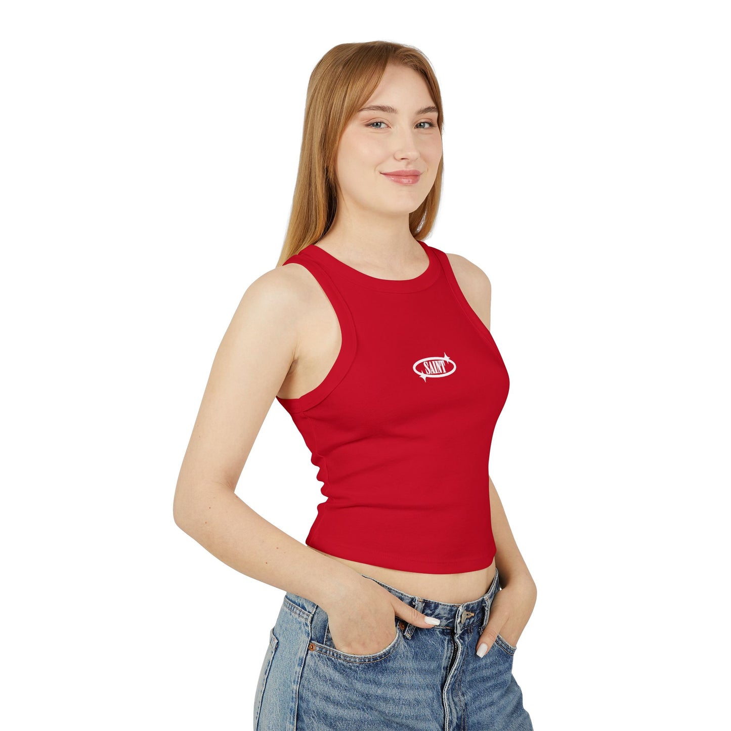 NOIRÉ - Rib Racer Tank Top