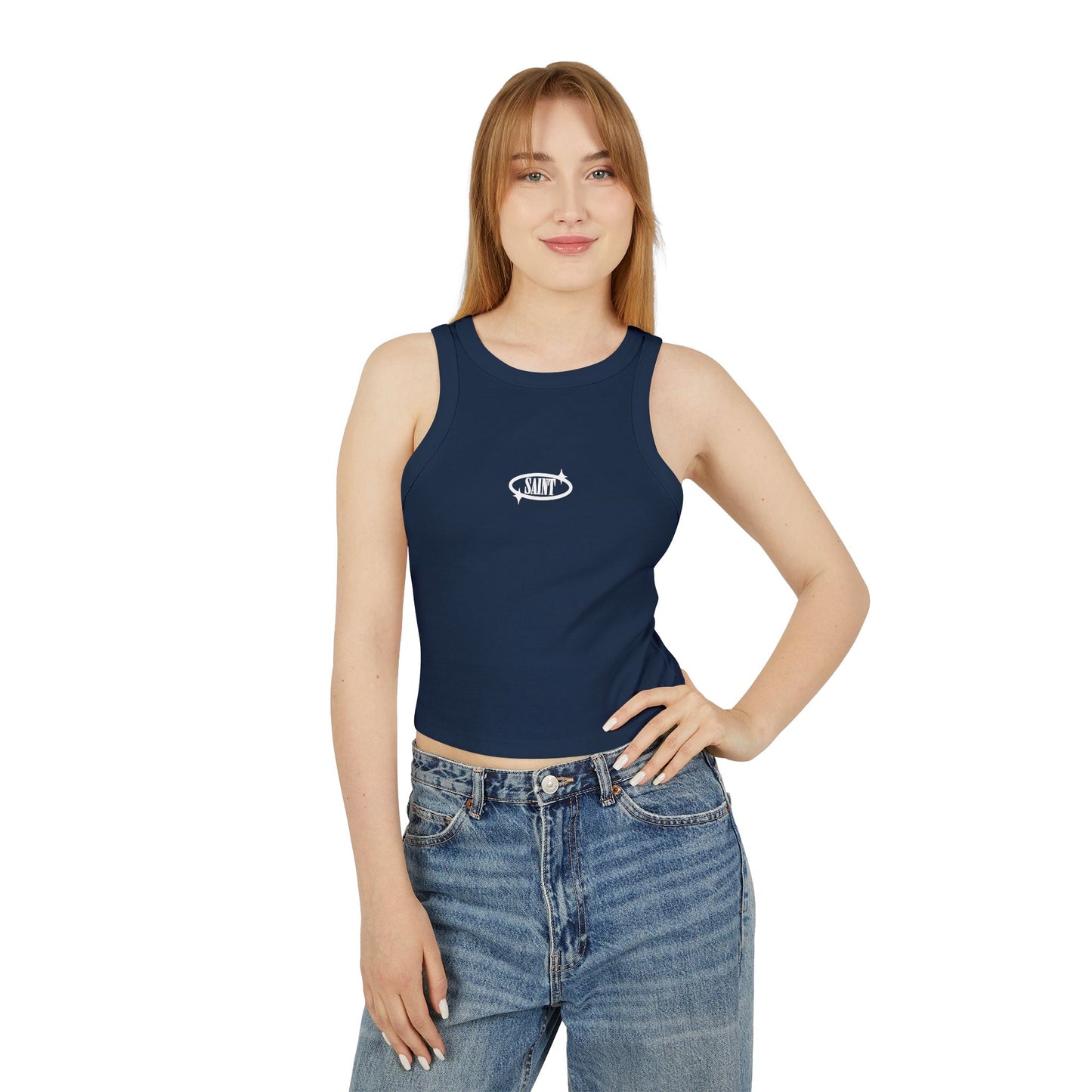 NOIRÉ - Rib Racer Tank Top